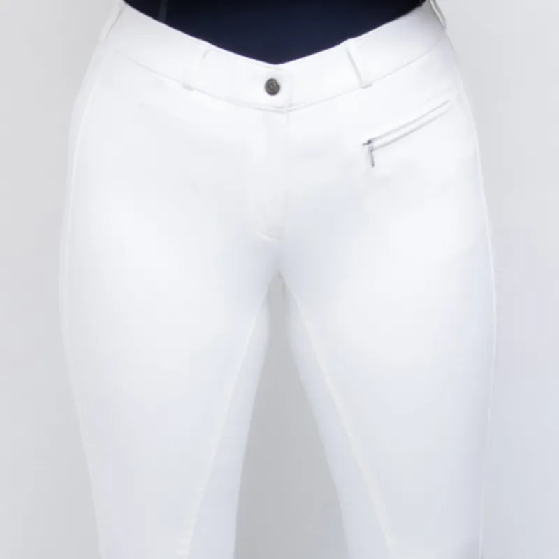 Coldstream Kilham Competition Breeches - - White-4